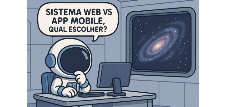 Sistema Web vs App Mobile